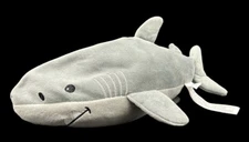 Gray Shark Warmies Stuffed Animal Microwavable Lavender Scented Cozy Plush