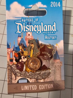 Minnie 2014 A Piece of History Disneyland Resort Rivers of America Pin ...