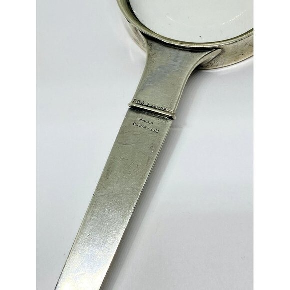 Tiffany & Co Silver Magnifying Glass Letter Opener Rare Office