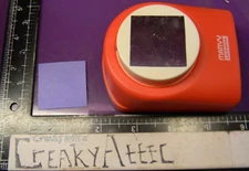 SQUARE LARGE 1 3/8 INCH PAPER PUNCH MARVY UCHIDA CREAKYATTIC