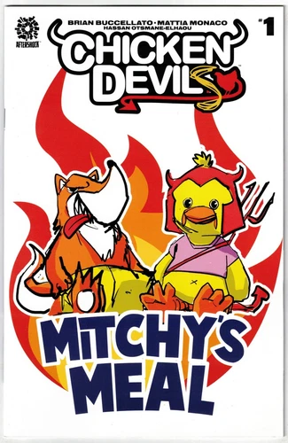 CHICKEN DEVILS #1- 1:15 MANAPUL VARIANT- AFTERSHOCK COMICS