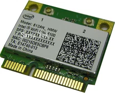 New Genuine Intel WiFi Link 5100 512AN_HMW b/a/g/n Dual Band PCIE Half Mini