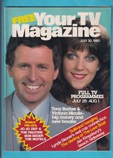 Your Tv magazine 30 July 1980-Linda Stoner, Love Boat, Jo Jo Zep/Motels pin-ups+