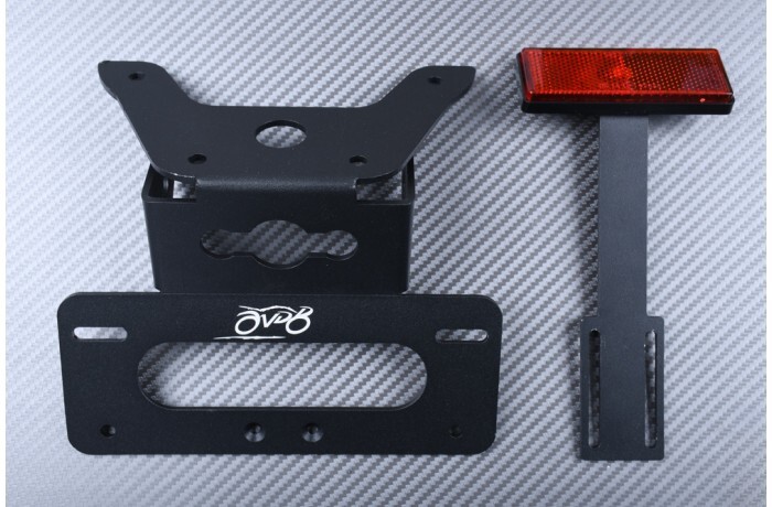 Support de plaque Suzuki SV650X et SV650 support immatriculation réglable