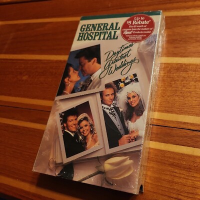 ABC Daytimes Greatest Weddings - General Hospital (VHS, 1993