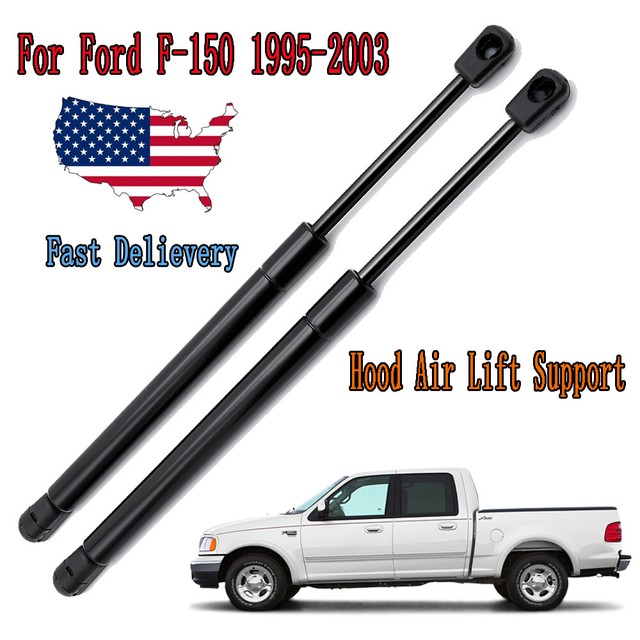 2pcs Front Hood Air Lift Support Strut Hydraulic Rod For Ford F250 F