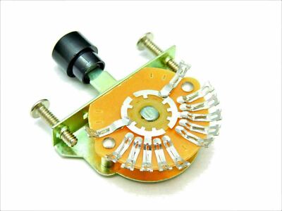 Single Wafer Oak Grigsby 5-Way Super Switch for Fender Strat Nashville Tele