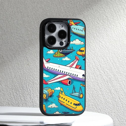 Rugged Cover For Samsung A15 A16 S23 S24 S25 Ultra FE airplanes Aviation pattern - 第 12/25 張圖片
