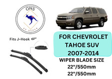 WIPER BLADES FOR Chevrolet Tahoe SUV 2007 – 2014 3rd Gen (GMT900)