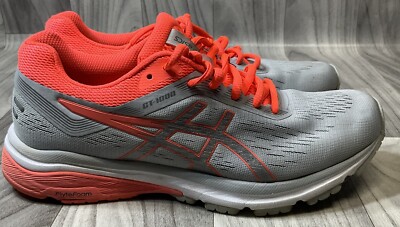 ASICS GT-1000 Men\'s Stability Running‎ Shoe US 9.5 Grey Orange 1012A030 Asics GT-1000 7 Orange Grey Running Shoes Women main image 4