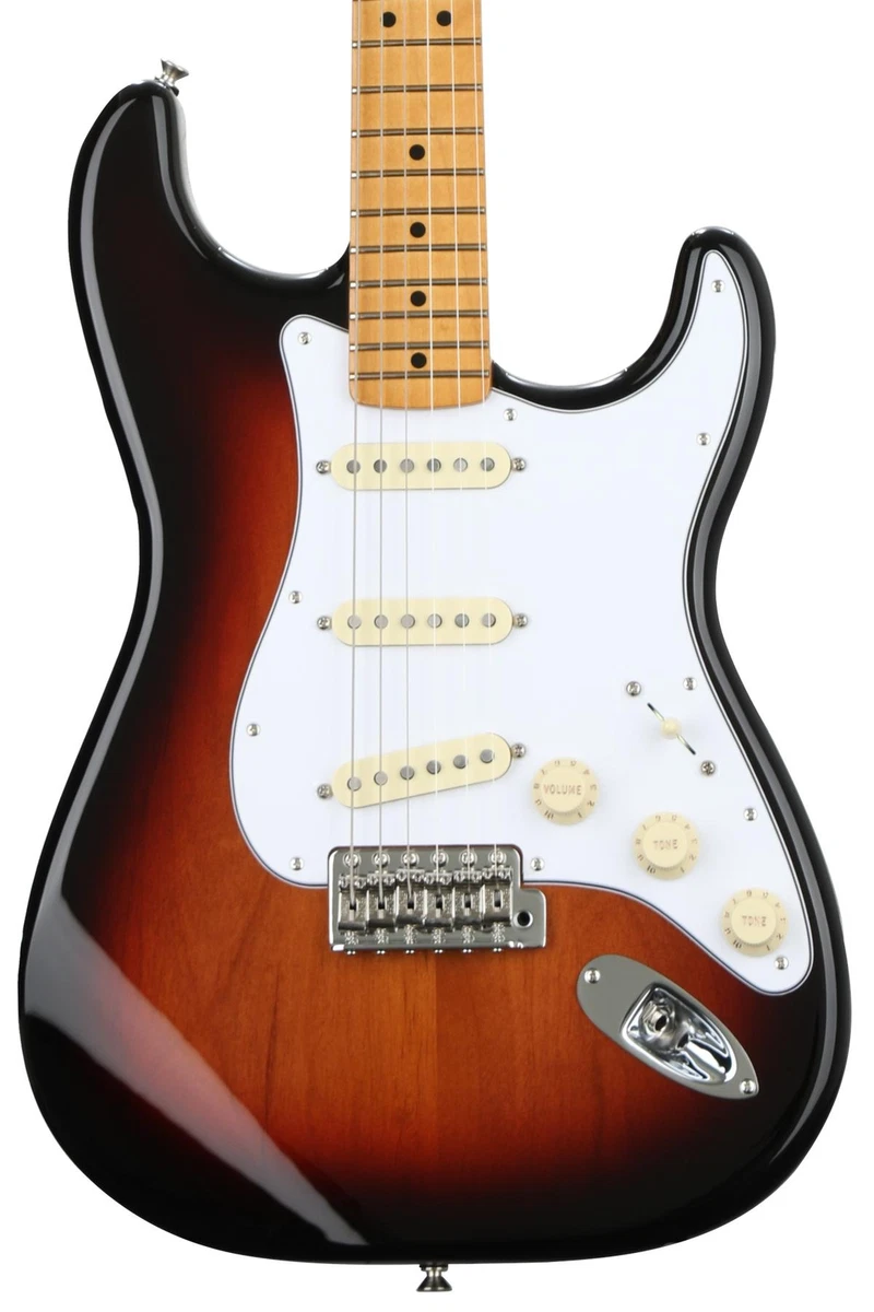 Fender Jimi Hendrix Stratocaster 3 Tone Sunburst with Maple