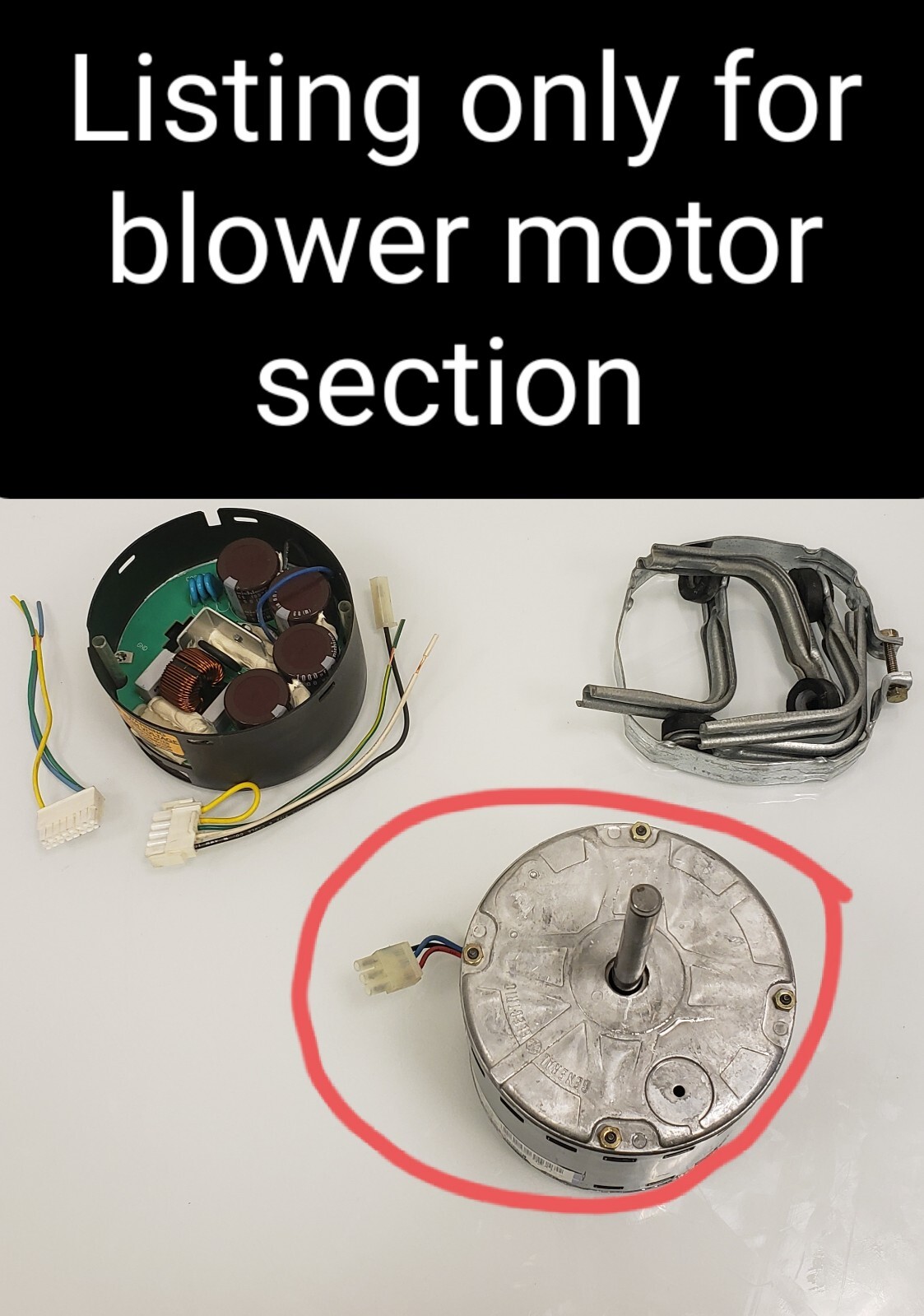 58MVP100F17120 5SME39SL0241 HD52RE120 blower motor section of Carrier