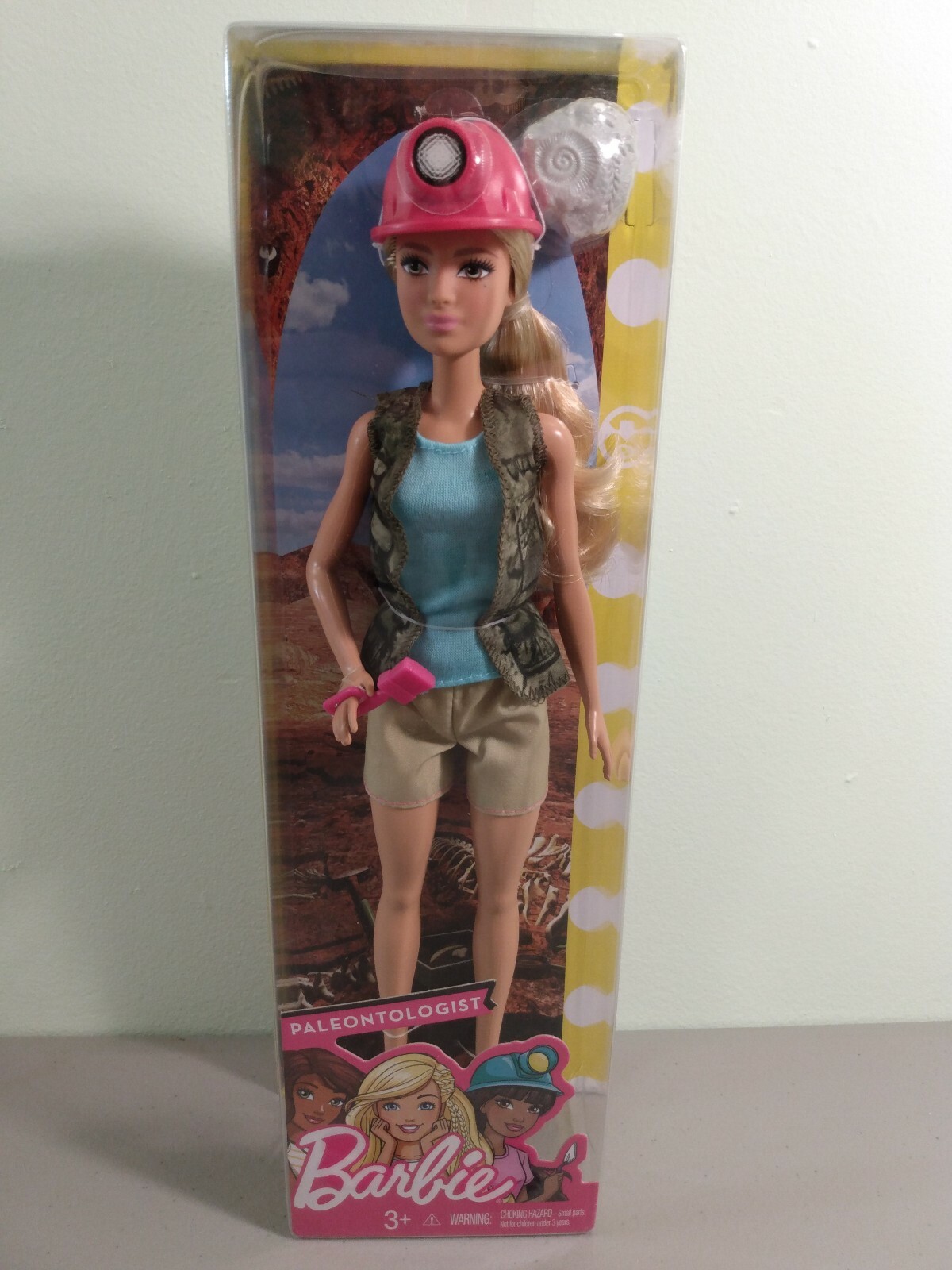 barbie paleontologist doll