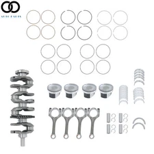 For Toyota Camry RAV4 2.4L 2AZFE Engine Crankshaft+Con Rods+Bearings+Pistons Set