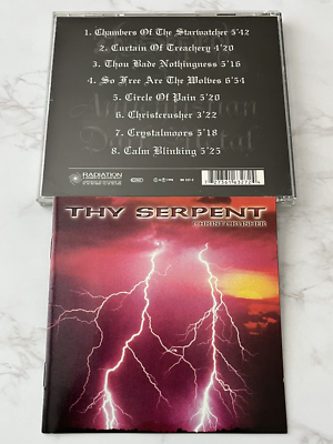 Thy Serpent Christcrusher CD ORIGINAL GERMANY IMPORT! 1998