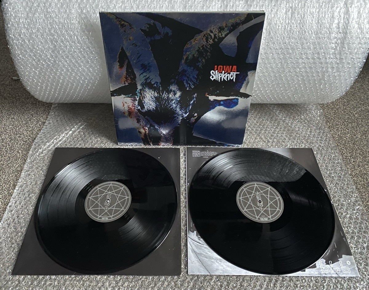 Slipknot Iowa Vinyl | Original Pressing With Poster | Used | Free