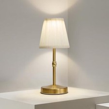 5w Led Cordless Lamps Rechargeable,3000mah Battery Operated Table Gold