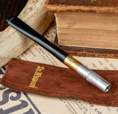 Dr. Watson Zigarettenmundstück   Regular oder Extra Slim, Schwarz Gold/Silber