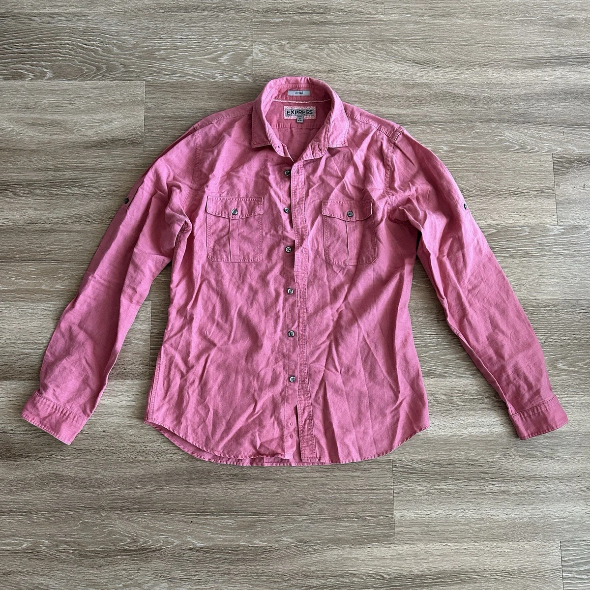 hot pink dress shirt express Shirts for Men for sale feature_Cap Straps