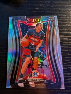 2024-25 Select Mezzanine Level Silver Prizm #374 - Kyshawn George - RC