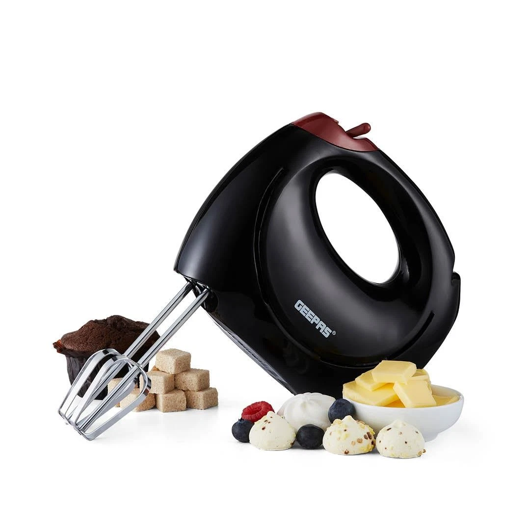 Geepas 150W Electric Hand Held Mixer Electric Whisk 7 Speed Turbo & Eject Button
Opens in a new wind