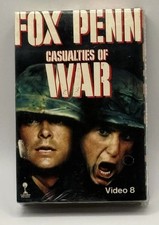 CASUALTIES OF WAR Michael J. Fox SEALED Video 8 Tape (Not VHS) 1989 Action CASUALTIES OF WAR Michael J. Fox SEALED Video 8 Tape (Not VHS) 1989 Action