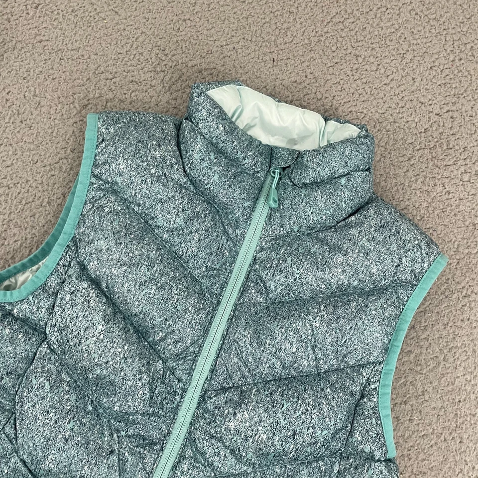 Chaleco Mountain Hardwear Q-Shield 650 para mujer XS azul pato plumón acolchado cremallera completa Foto 3 de 4