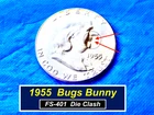 GEM "BU"  BUGS BUNNY 1955 Franklin  CHERRYPICKERS VARIETY #FS-401  ➫  155bb