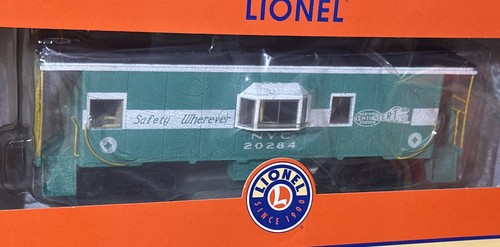 LIONEL 2126280 NUEVA YORK CENTRAL NYC ventana bahía caboose escala O #20284 línea K | Zustand: New