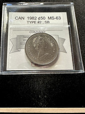1982 Type #2  Coin Mart Graded Fifty ¢50 Cent **MS-63**