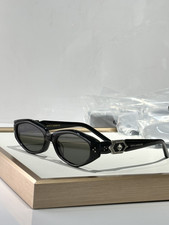 Gentle Monster sunglasses gray lenses black f...