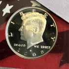 2008 S Silver Proof Kennedy Half Dollar From Proof Set