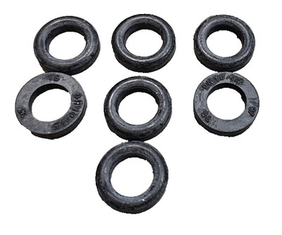 7Pcs TG #97 DN10/4.5 EPDM Check Valve Seat, Gasket, O-Ring 12mmID 20mm ID 4.5mm