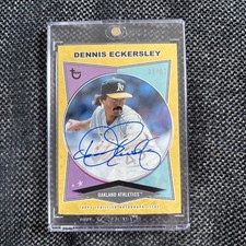 Dennis Eckersley Cards, Rookie Card and Autographed Memorabilia Guide 23