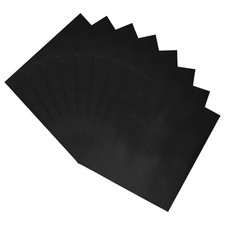 100 Pack Toner Reactive Foil 8.5"x11" A4 Foil Paper for DIY Craft,Black