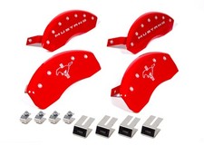 Mgp Caliper Cover 10202smb2rd Caliper Covers Red For Select 15- Mustang