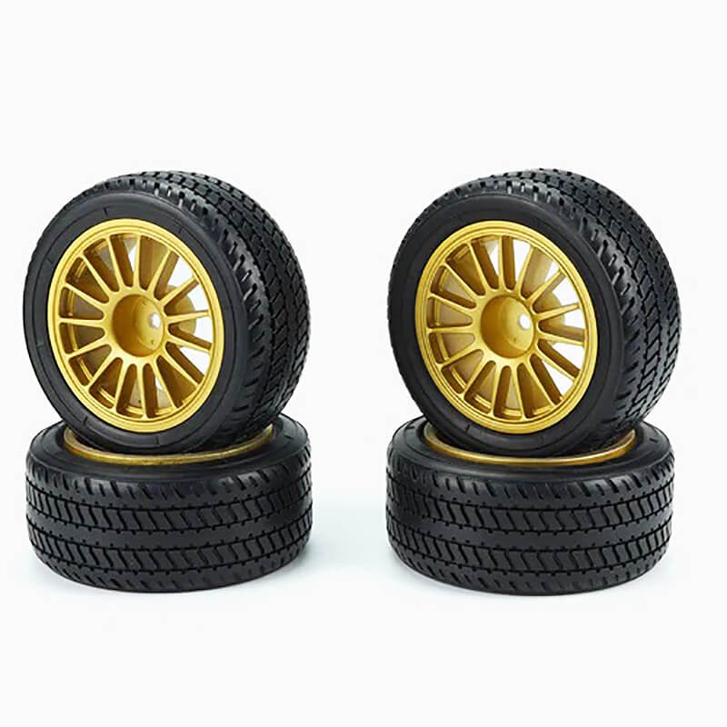 Carisma M48S Tarmac Spec Tires Set ( Mounted)