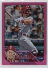 2023 Topps Chrome Pink Refractor Kody Clemens #135 13o1