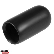 20pcs Rubber End Caps 1/4"6mm ID Vinyl Round Tube Bolt Cap Cover Thread Prote...