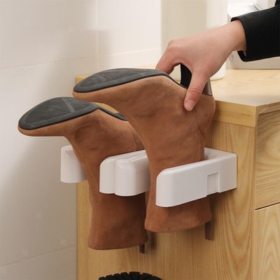 2 Pieces Boot Racks Holder Brackets Creative Versatile Removable Organizer Wader