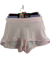 NEW 3 Pack Maidenform Everyday Luxe BoyShorts Panties L/7 Multi-Color DM3TBS