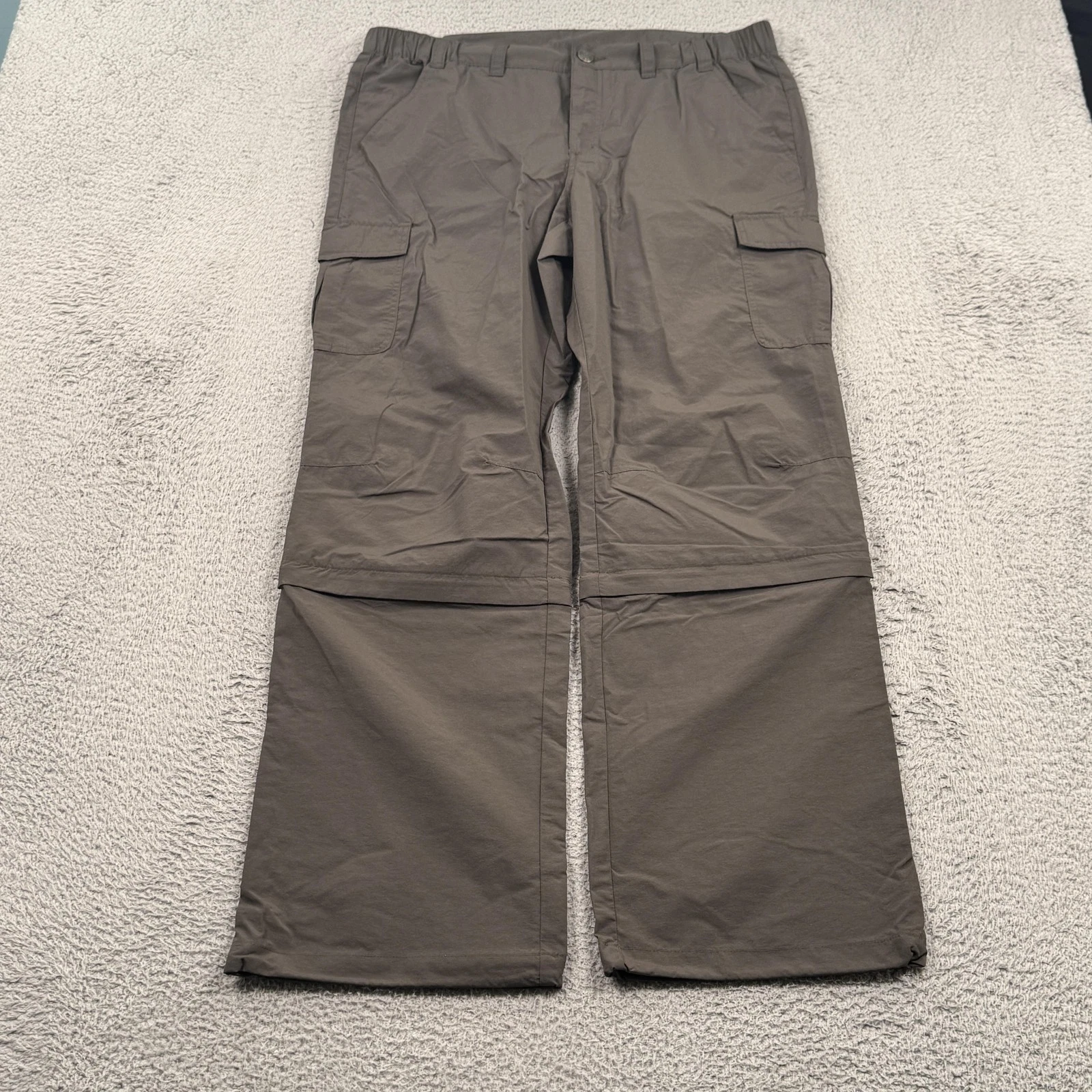 Crane Trekking Pants Mens Large Green Convertible Zip Off Hiking Cargo TechTex
Opens in a new window