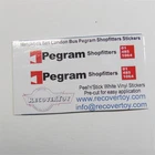 Matchbox Lesney  5d1 London Bus Pegram Shopfitters Sticker Set