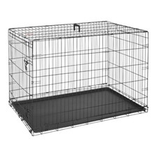 Top Paw Single Door Folding Wire Dog Crate, 48" New 48L x 30W x 32H
