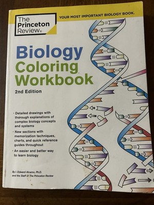 Penguin Random House Biology Coloring Workbook 2nd Edition English Study Aid