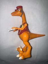 2011 Jim Henson's Dinosaur Train Mr. Conductor Talking Figure - Read Description