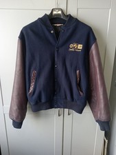 Vintage Made In USA Wool/Leather Jacket Size 2XL Union Made