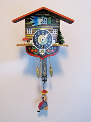 Alexander Taron Collectible Wind Up  Clock Mini Size Untested  #P47