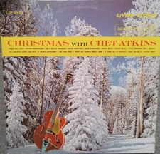 Chet Atkins vinyl. Christmas With. 1961. 1966 pressing. Great condition.