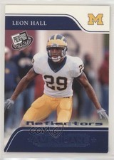 2007 Press Pass All Americans Blue Reflectors Leon Hall #84 0q3